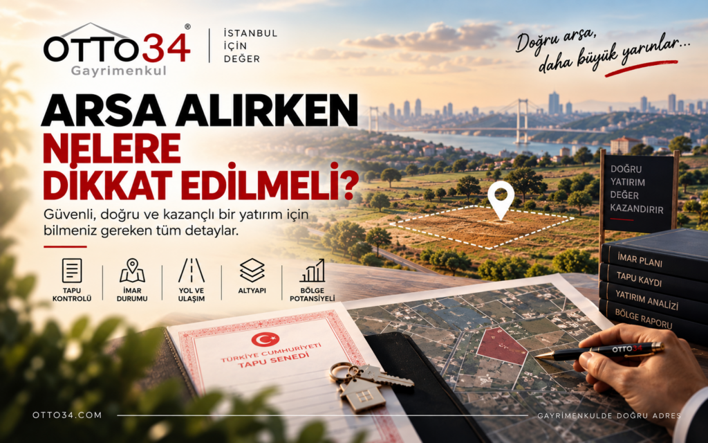 Arsa Alırken Nelere Dikkat Edilmeli? Arsa Yatırımı Rehberi