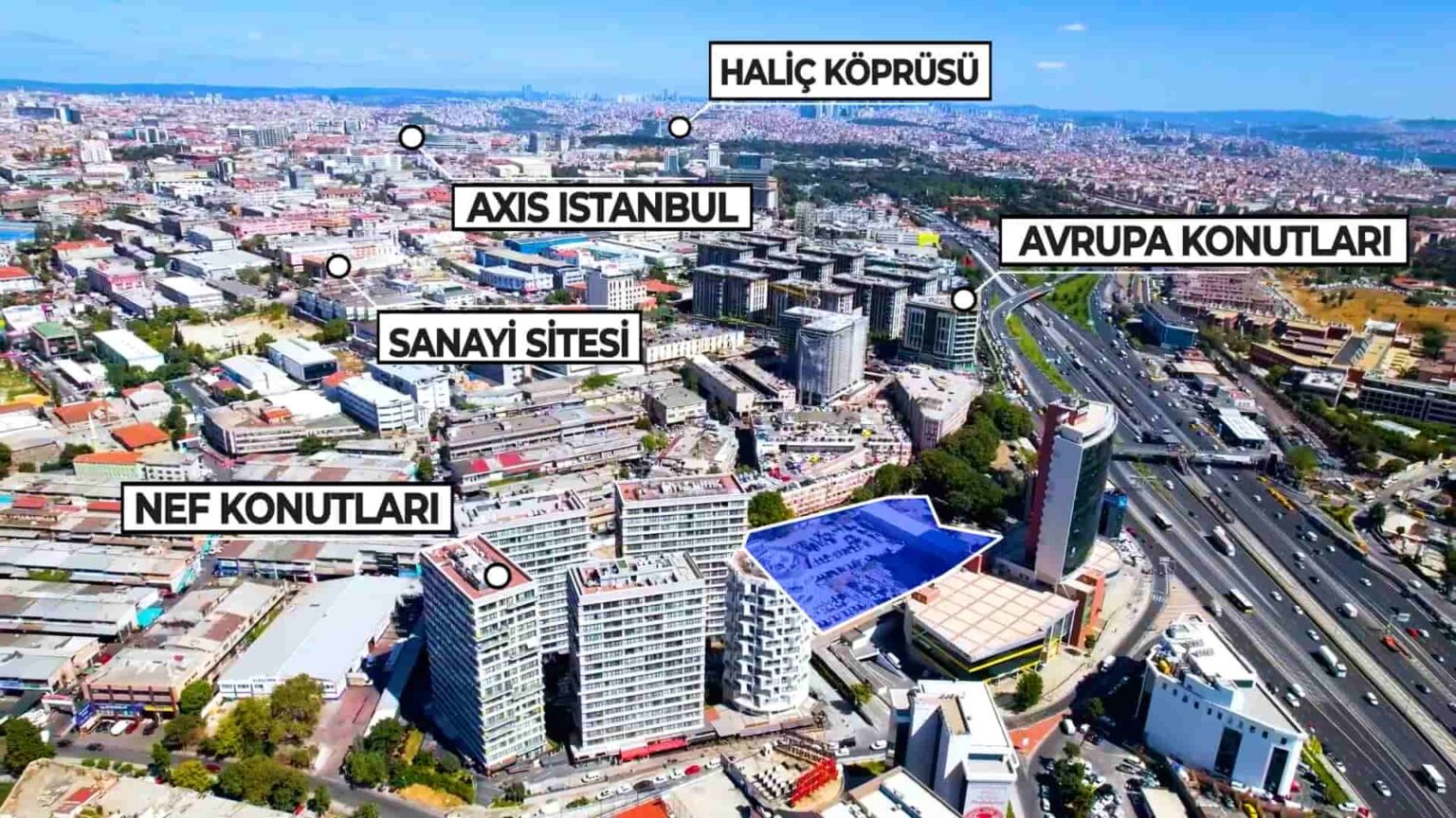 6,342 m² Residential + Commercial Zoned Land on the E-5 in Zeytinburnu — 6