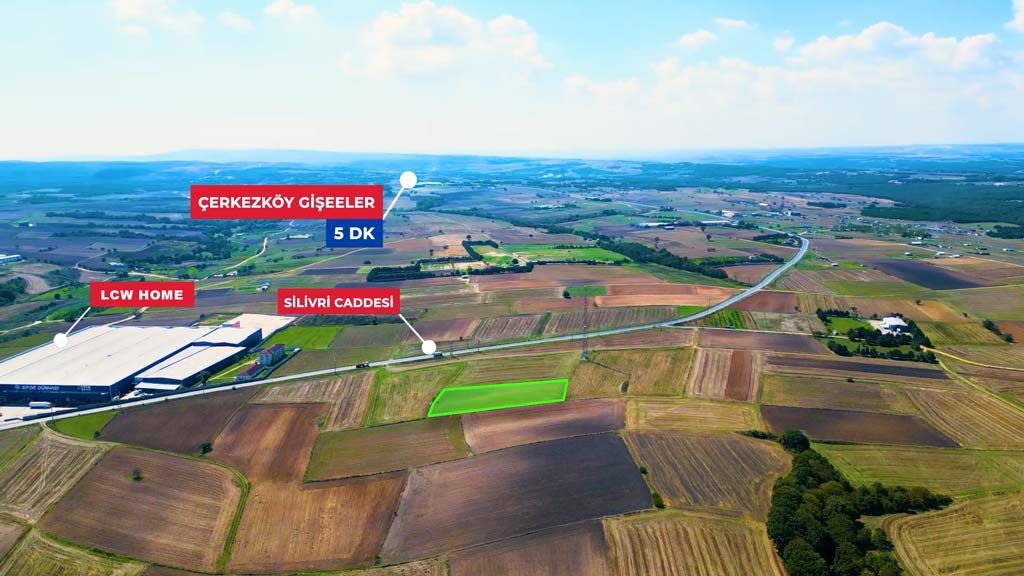 5,387 m² Land for Sale Near Beyciler Village Center, Silivri, Istanbul — 4