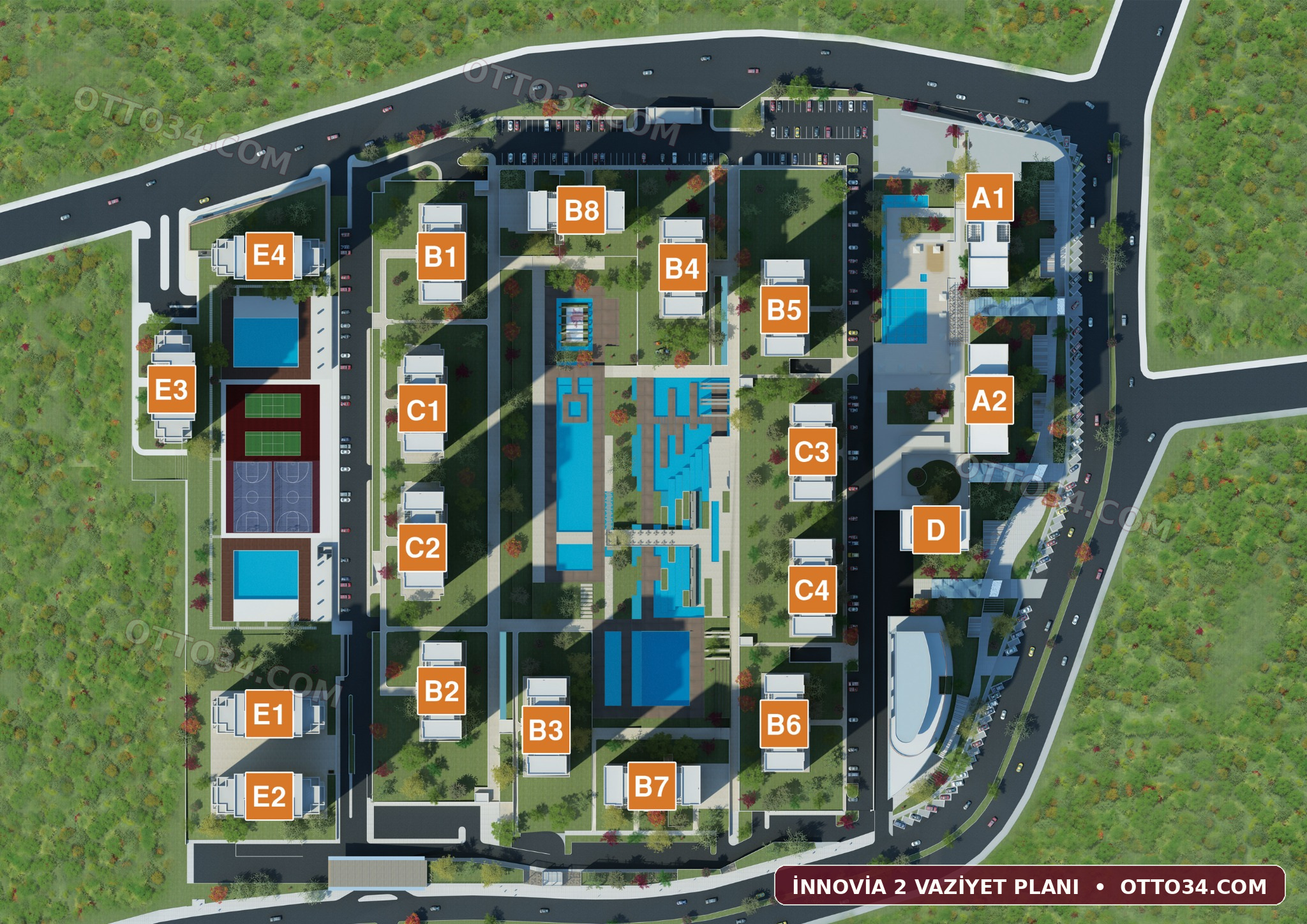 Innovia 2 | Project Details, Apartments for Sale and Rent – Site Plan