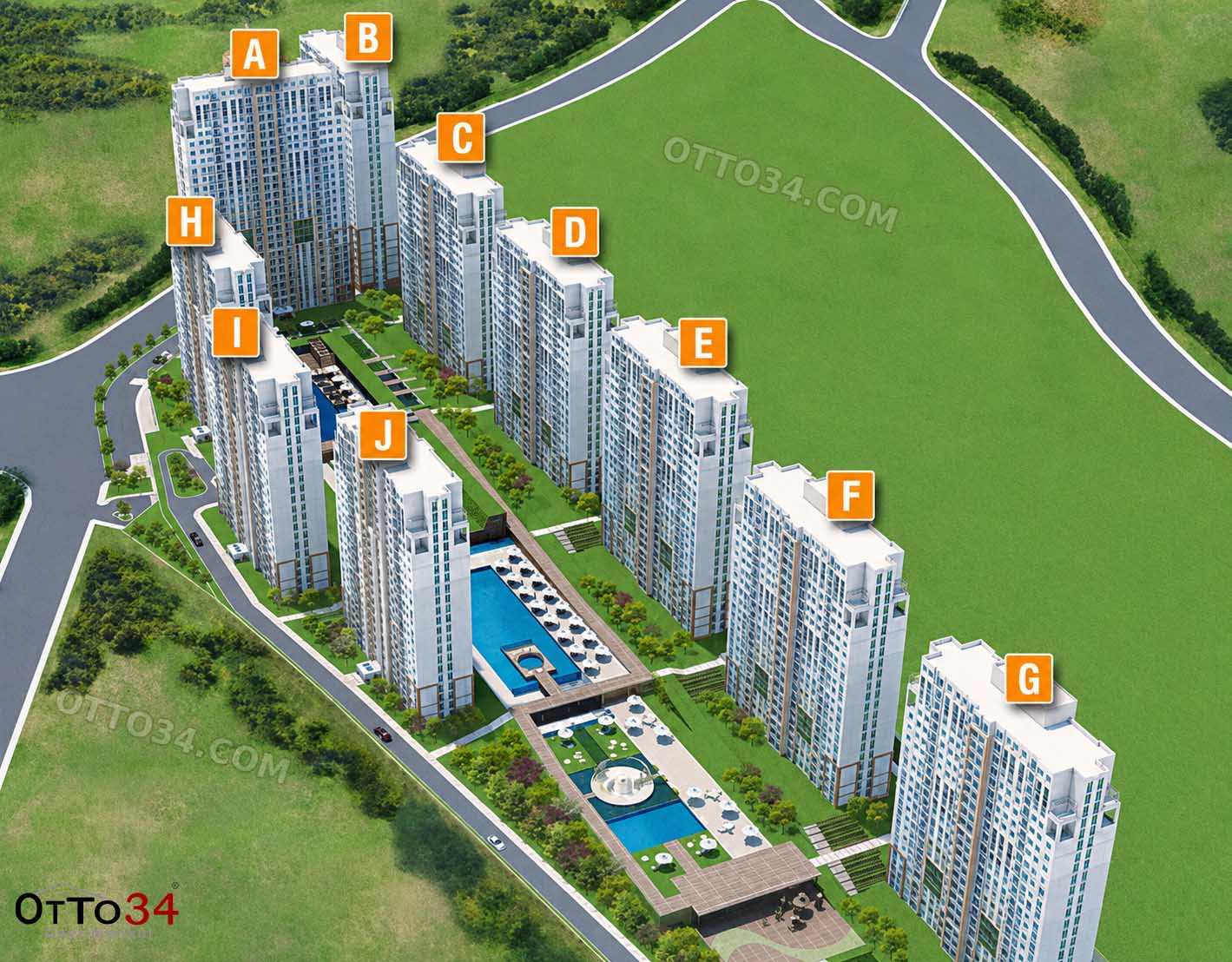 İnnovia 3 | Proje Bilgileri, Satılık ve Kiralık Daireler – Vaziyet Planı