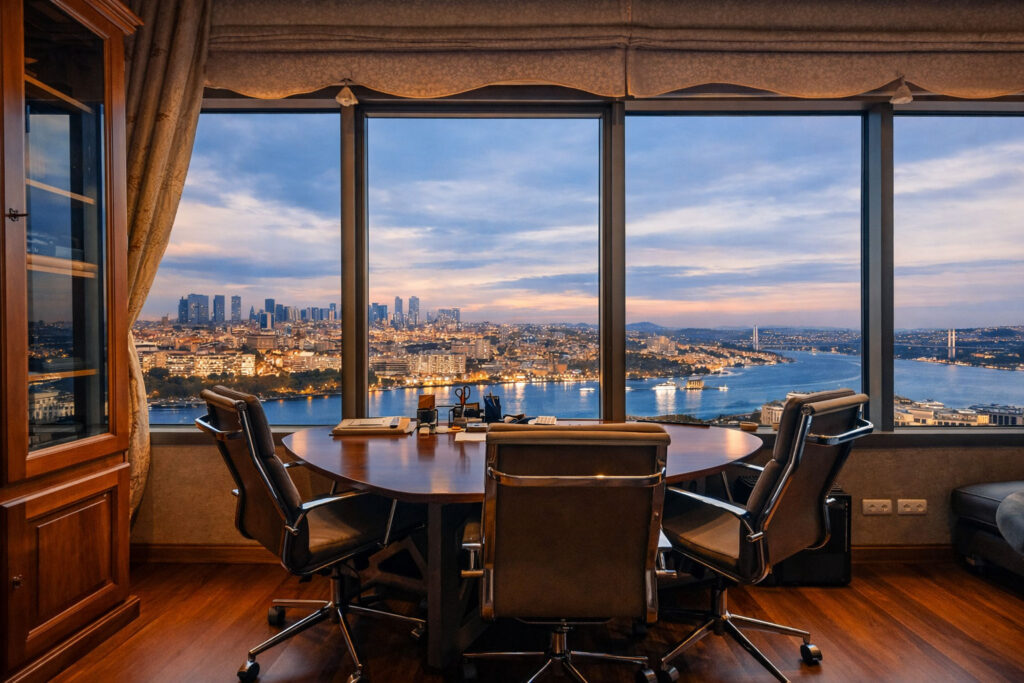 Harbiye The Ritz-Carlton’da Boğaz Manzaralı 113 m² Lüks 1+1