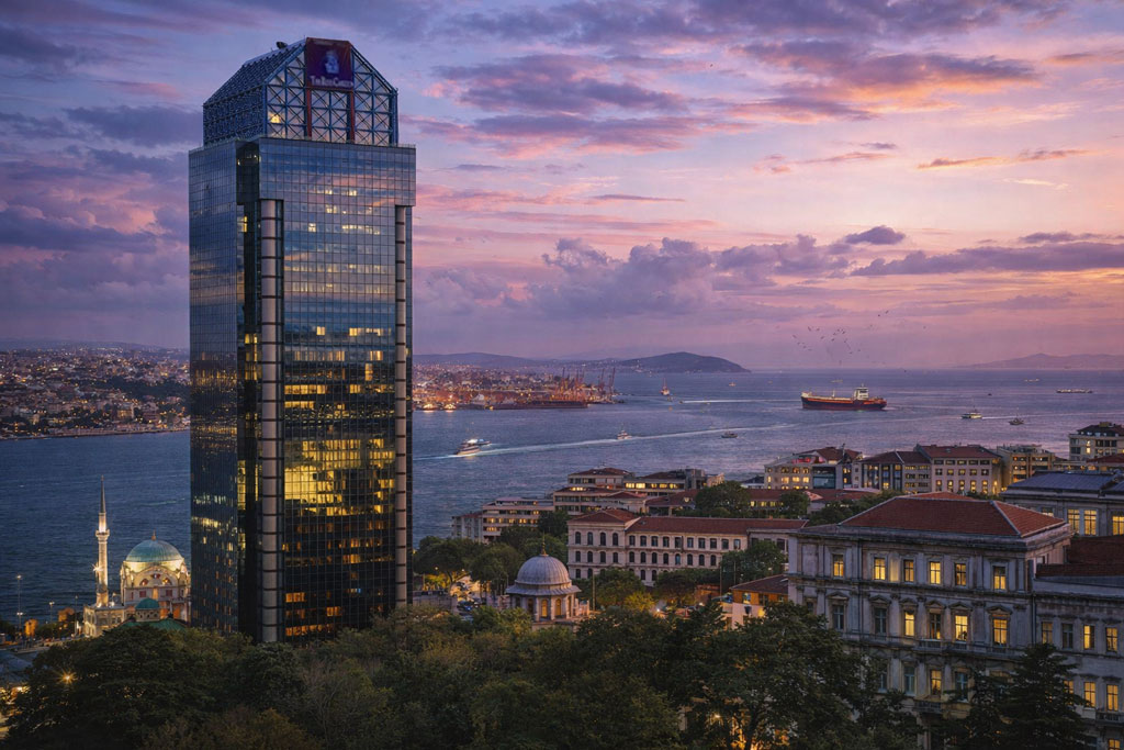 Harbiye The Ritz-Carlton’da Boğaz Manzaralı 113 m² Lüks 1+1
